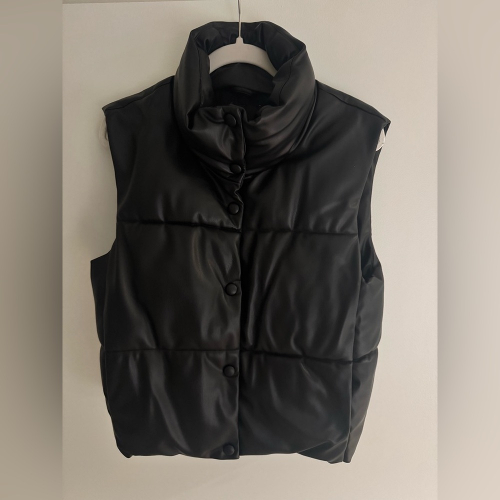 Zara Leather Vest